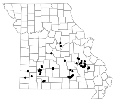 Map of records for Bartlett, Stephanie (2019 - 2021)