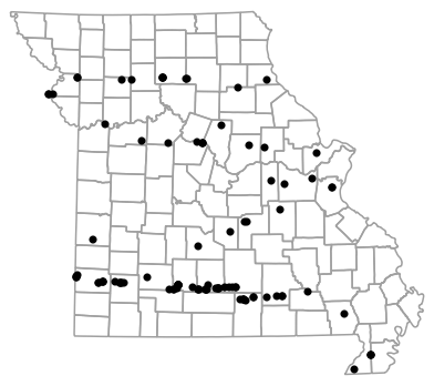 Map of records for Burt, Charles E (1929 - 1934)