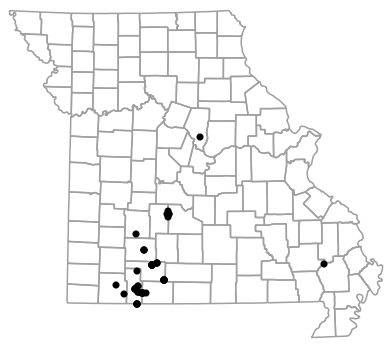Map of records for Wilkinson, Robert F (1958 - 1986)