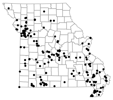Map of records for 1962
