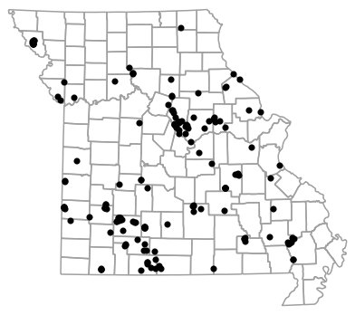 Map of records for 2024
