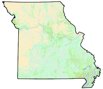 Missouri Historical Vegetation Cover